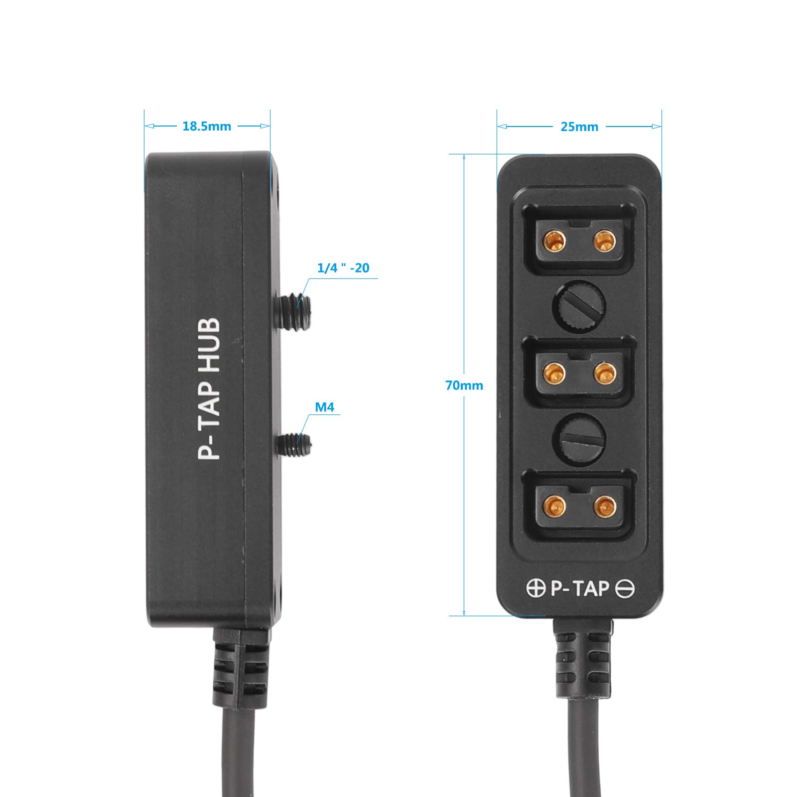 D-tap 1 Auf 3 Triple Power Splitter – Stromverteiler Für Ronin 2, V-Mount Akkus & Mehr