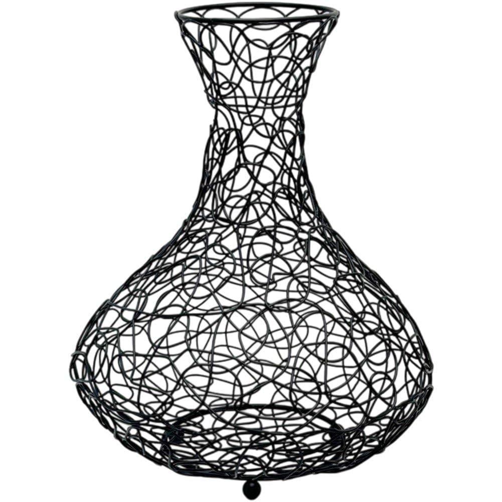 Cage de rangement pour bouchons de vin en métal robuste au design épuré