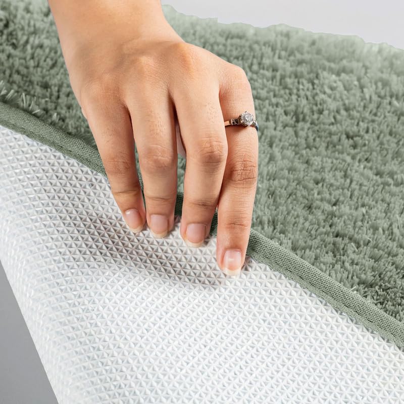 Image of Amazon Brand - Umi Vegas Carpets - Anti-Slip, Microfiber Super Soft, Washable - Carpet for Bedroom, Living-Room (4x6 Feet, Pastel Green)