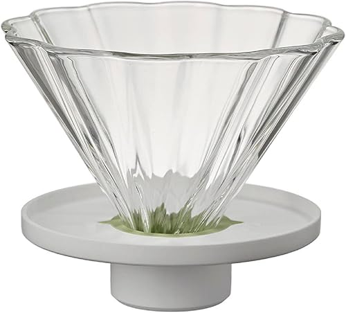 Miniatura 6 de HARIO CDB-3012-W - Juego de servidor de ramo de té con gotero, 1-4 tazas, color blanco