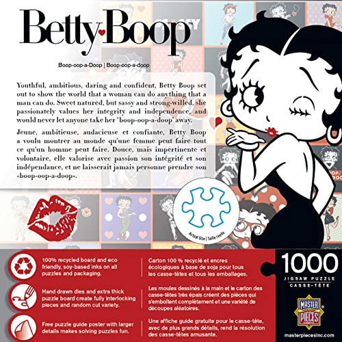MasterPieces Rompecabezas de 1000 piezas para adultos, familia o jóvenes - Boop-OOP-A-Doop - 19.25"x26.75" miniatura 3
