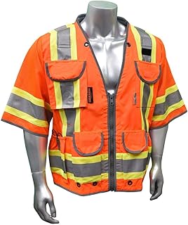 Radians SV55-3ZOD-XL Industrial Safety Vest