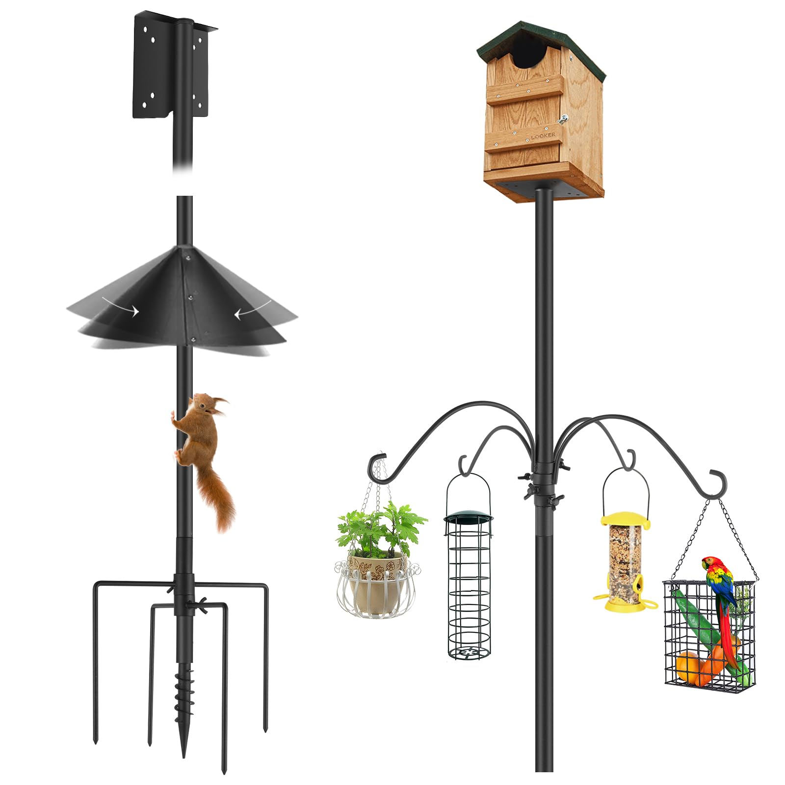 10 Best Bird Feeder Poles for Your Garden Top Picks Hummingbirds Plus