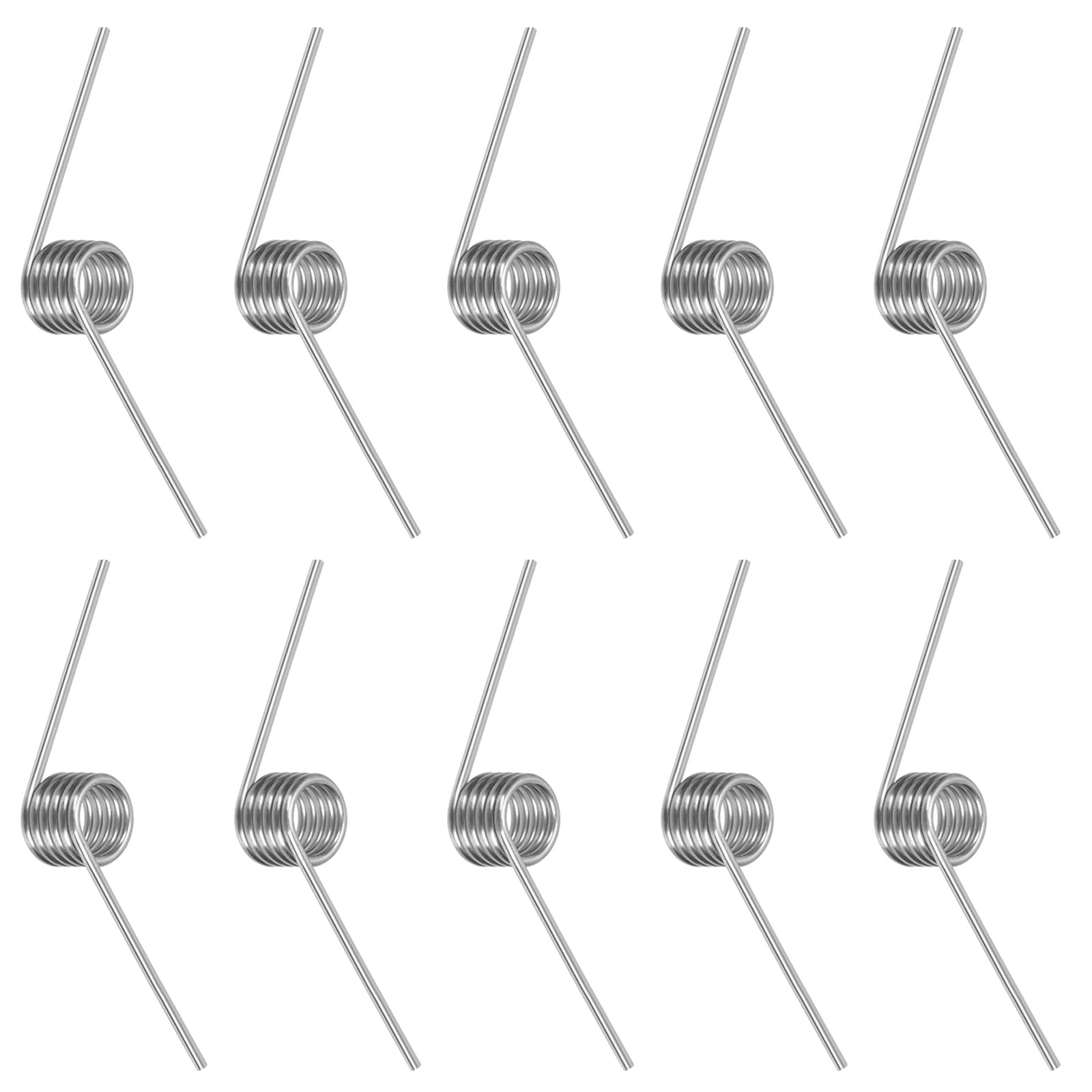 Swpeet 45Pcs 15 Sizes 45/90/120 Degree Stainless Steel Torsional Springs Assortment Kit, Mechanical Small Torsion Spring for Home Repair Woodworking DIY Project — Amazon image 15