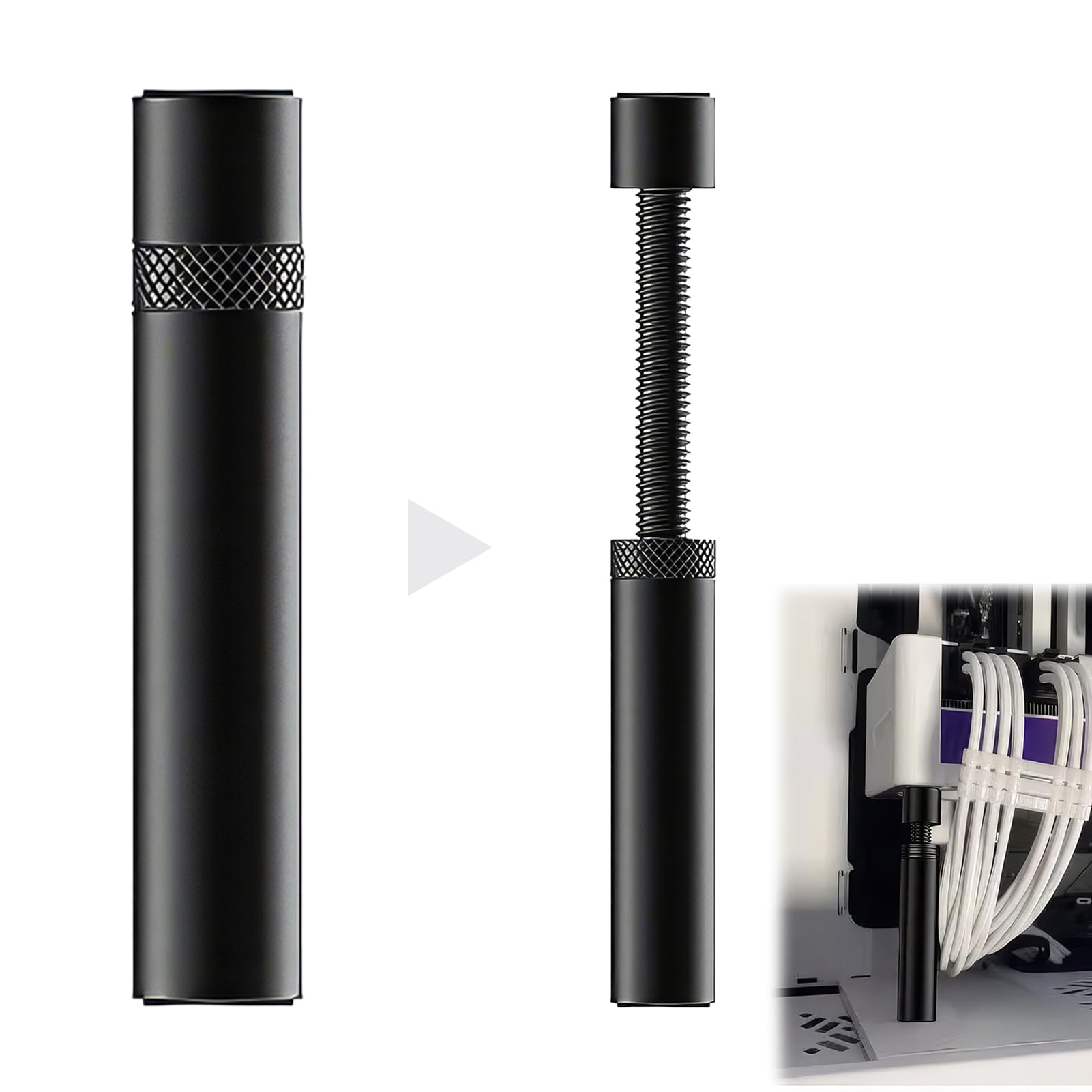 Supporto Scheda Video Regolabile - Staffa In Alluminio Con Magnete Per GPU Pesanti - Foto 6