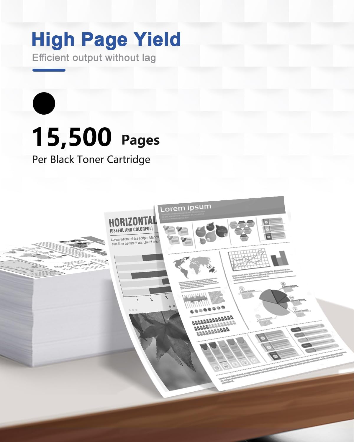 106r03620 Toner Cartridge High Yield Replacement for Xerox 3330 106R03622 3335 3345 Compatible for Phaser 3330 3330DNI Workcentre 3335 3335DNI 3345 3345DNI Printers (1-Pack, Black)