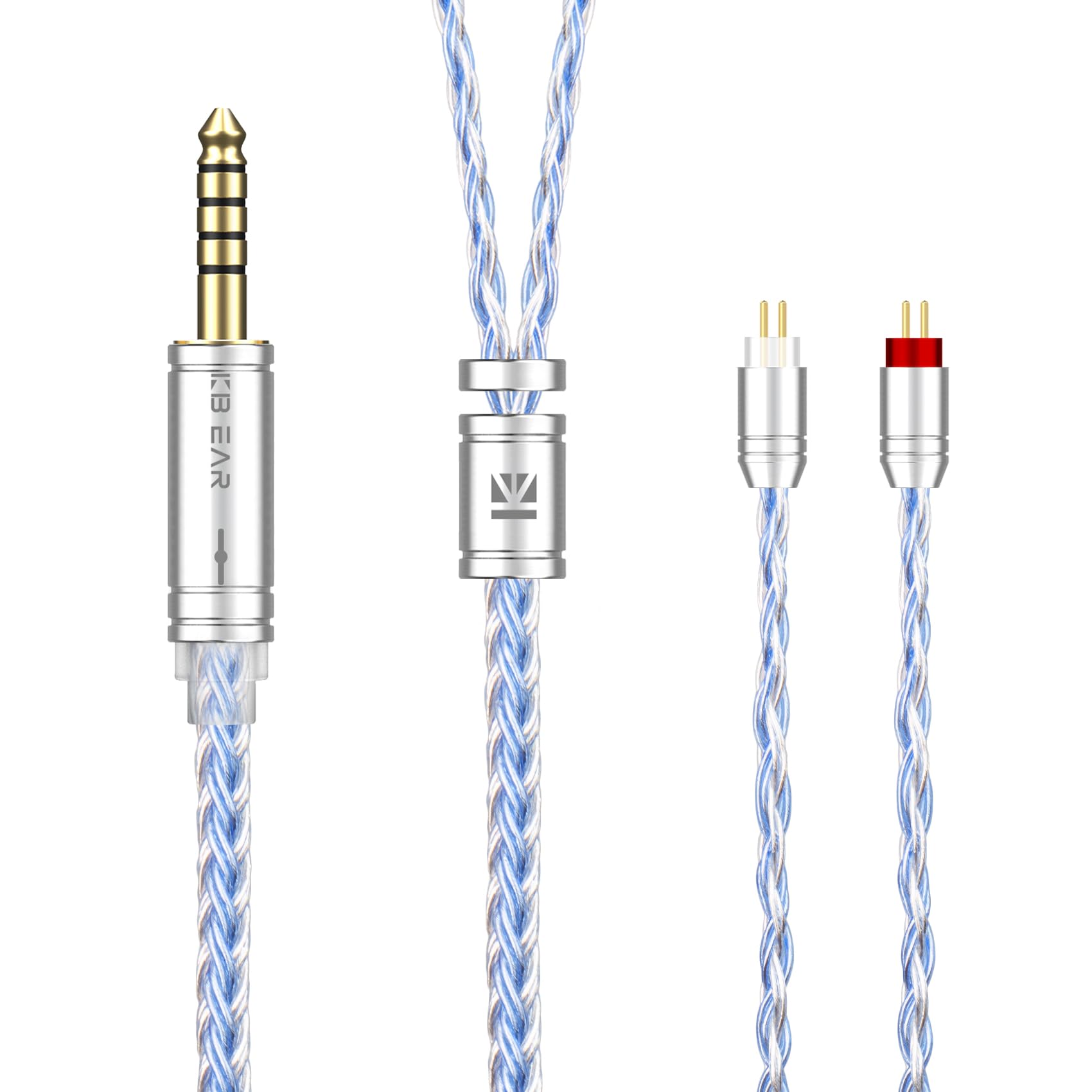 64AUDIO 4.4mm Shielded Silver Core Cable 【公式通販】