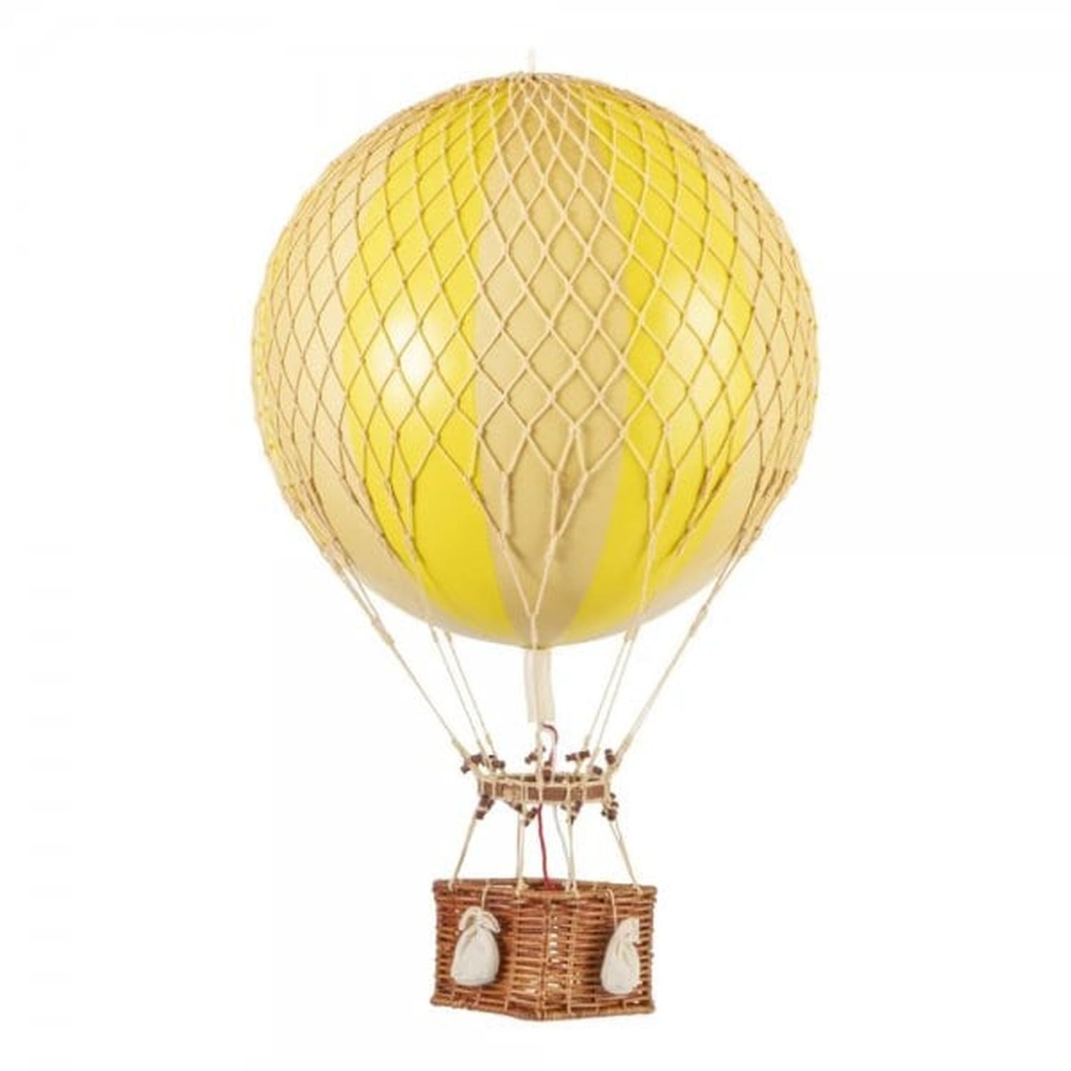 Authentic Models - Palloncino decorativo – Royal Aero – Giallo Double/giallo – (DxH) 56 x 32 cm