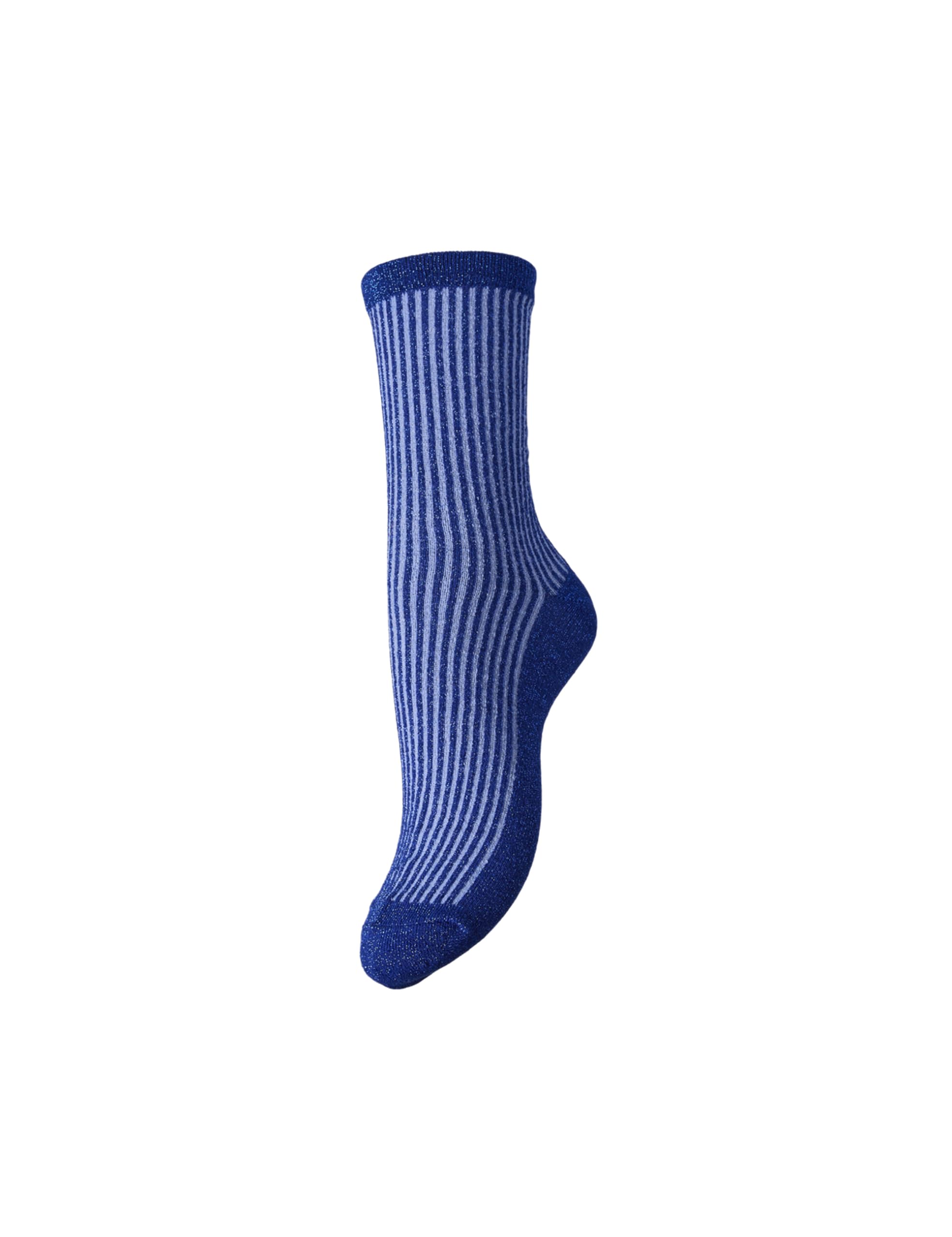 PIECES Damen Pcsebby Glitter Long Stripe Sock Noos Bc Pcsebby Glitter Long Stripe Sock Noos Bc (1er Pack)