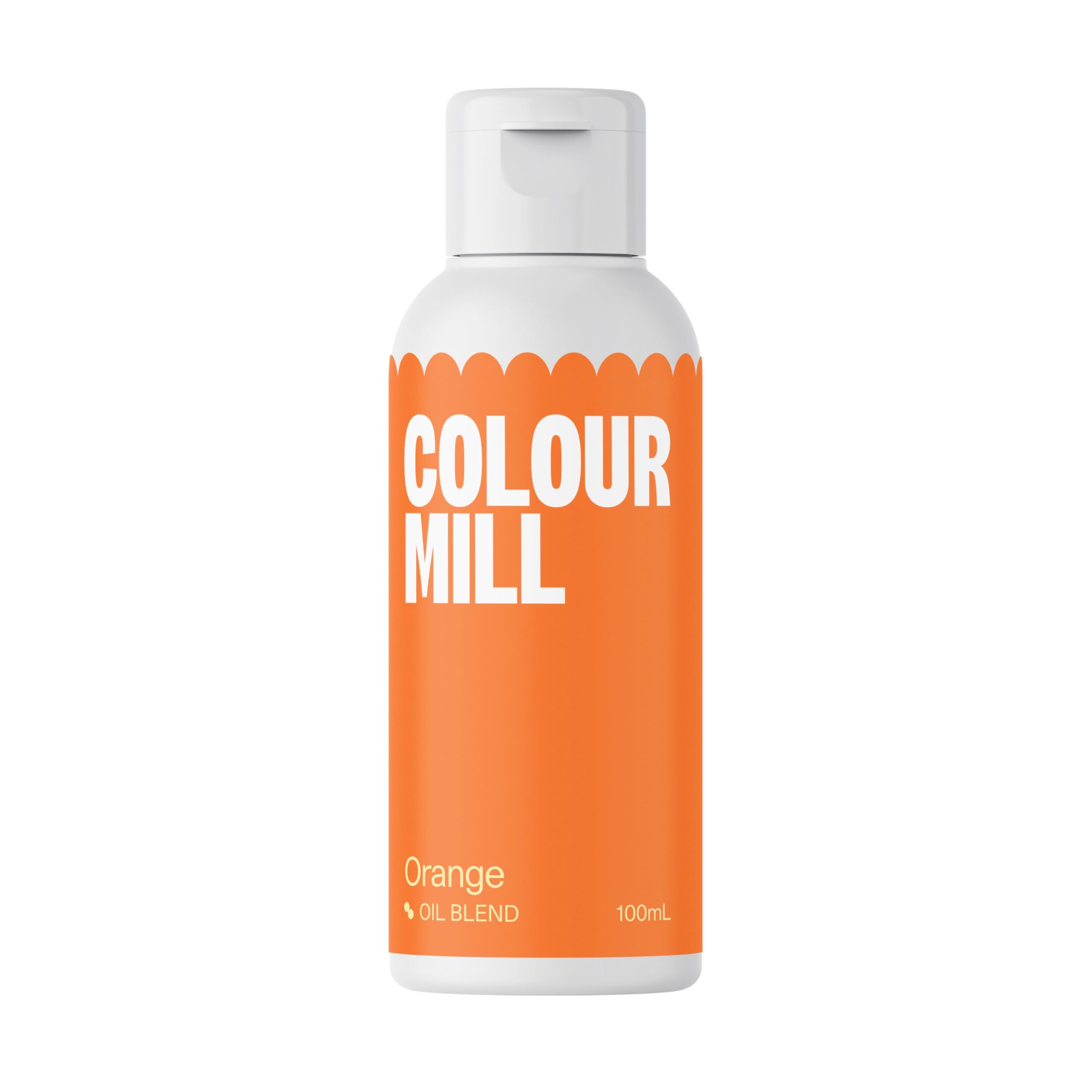 Colour Mill Food Colouring Orange 100ml - Next Generation Oil Based Food Colouring for Baking, Decorating, Icing and Cooking Food Dye DIY Slime and Crafts 100ml
