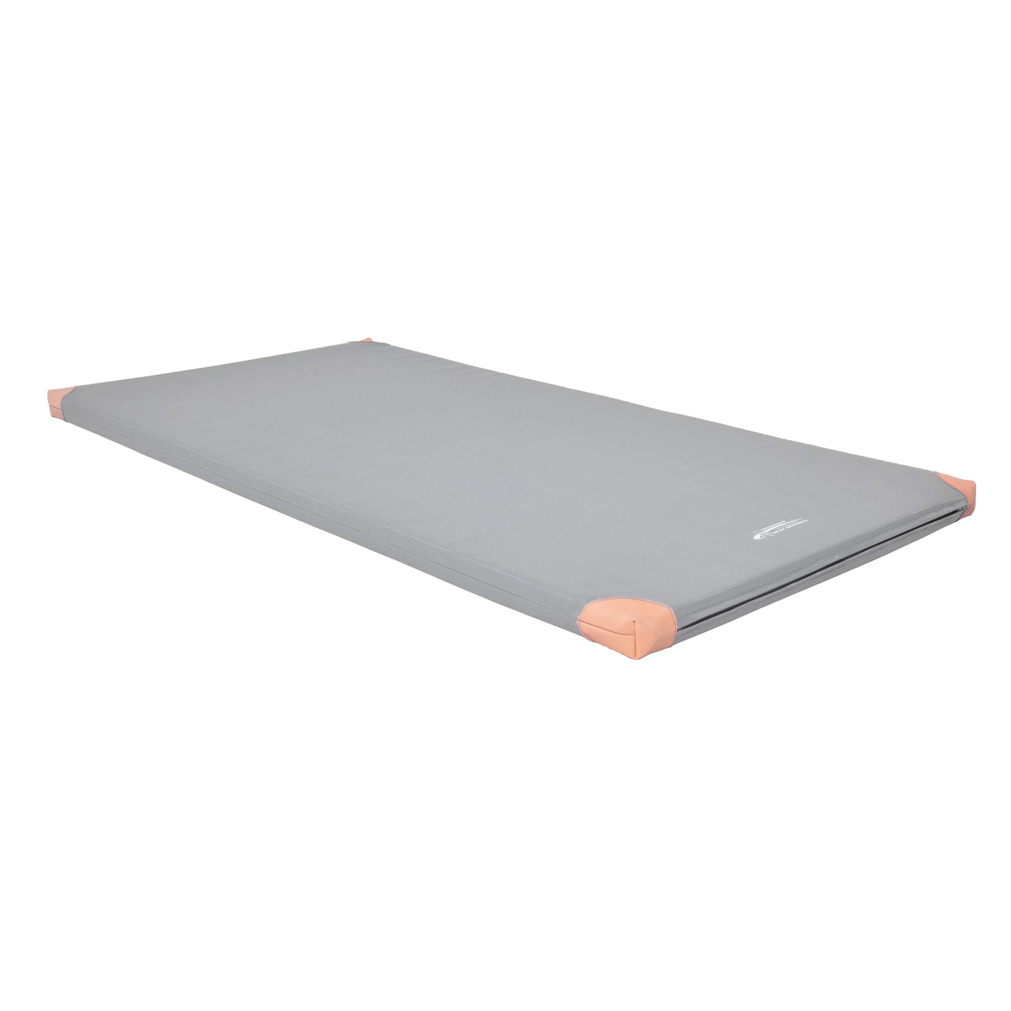 Grevinga KIMA RG22 Spiel- & Turnmatte – Sehr Weiche Gymnastikmatte mit Lederecken, 200 × 100 × 6 cm