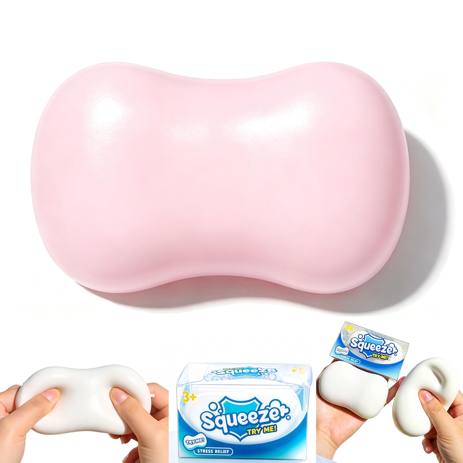 crunchy squishy (Pink Crunchy soap)