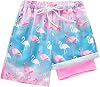 URMAGIC Boys Swim Trunk with Compression Boxer Brief Double Layer Beach Surf Board Shorts Kids Quick Dry Anti Chafe Swimwear