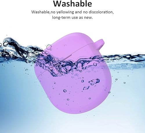 Miniatura 10 de LEFXMOPHY Funda para auriculares Bose QuietComfort II 2022/QuietComfort Ultra (2023), funda protectora de silicona (negro)