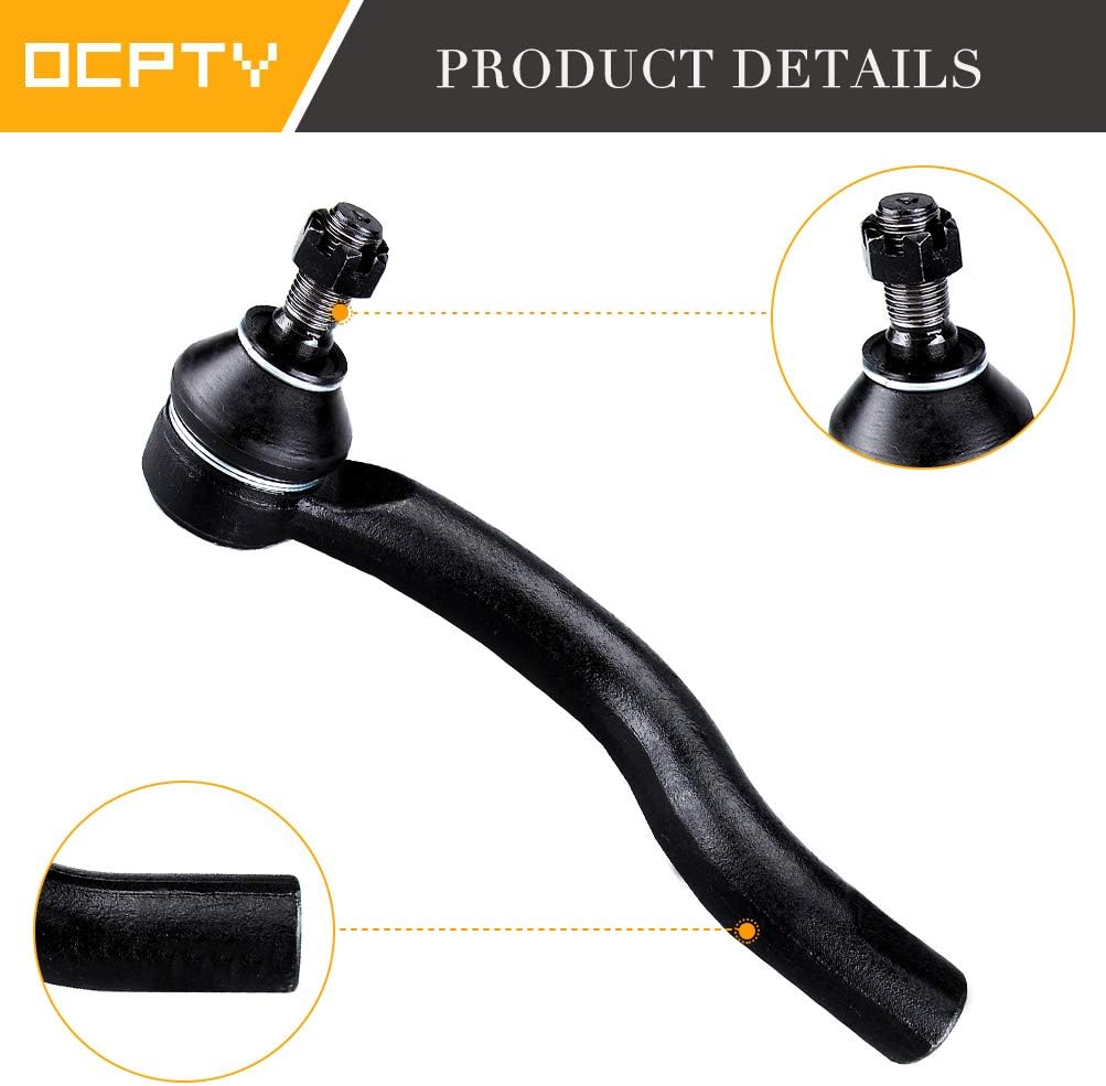 OCPTY - New 2-Piece fit for 2006-2015 for Toyota for Rav4 Mirai for Lexus HS for Scion TC-2 Front Outer Tie Rod End Driver Passenger