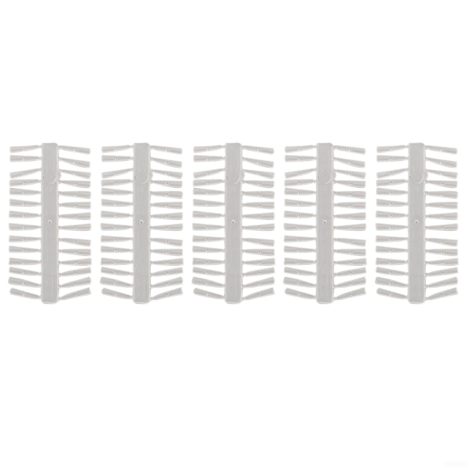 Honseadek 10pcs Plastic Bait Stoppers for Carp Fishing Tackle, Hair Rig Boilie and Pellet Stops, Quick Bait Stopper Accessories for Feeder Fishing and Coarse(transparent 9mm)