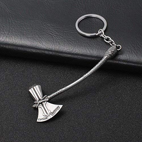 Image of Thor Hammer /Stormbreaker /Axe Design Keys chain AND Doctor Strange Eye /Rotating Eye Designs KeyChain, Combo Key Chains, Multicolor, Cars Bikes Keyrings