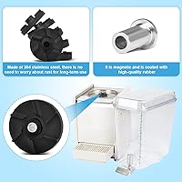 Vista 4 de Impulsor magnético estándar 3587, carcasa de rodamiento estándar 3220 Mcx, compatible con máquinas de bebidas Grindmaster Crathco