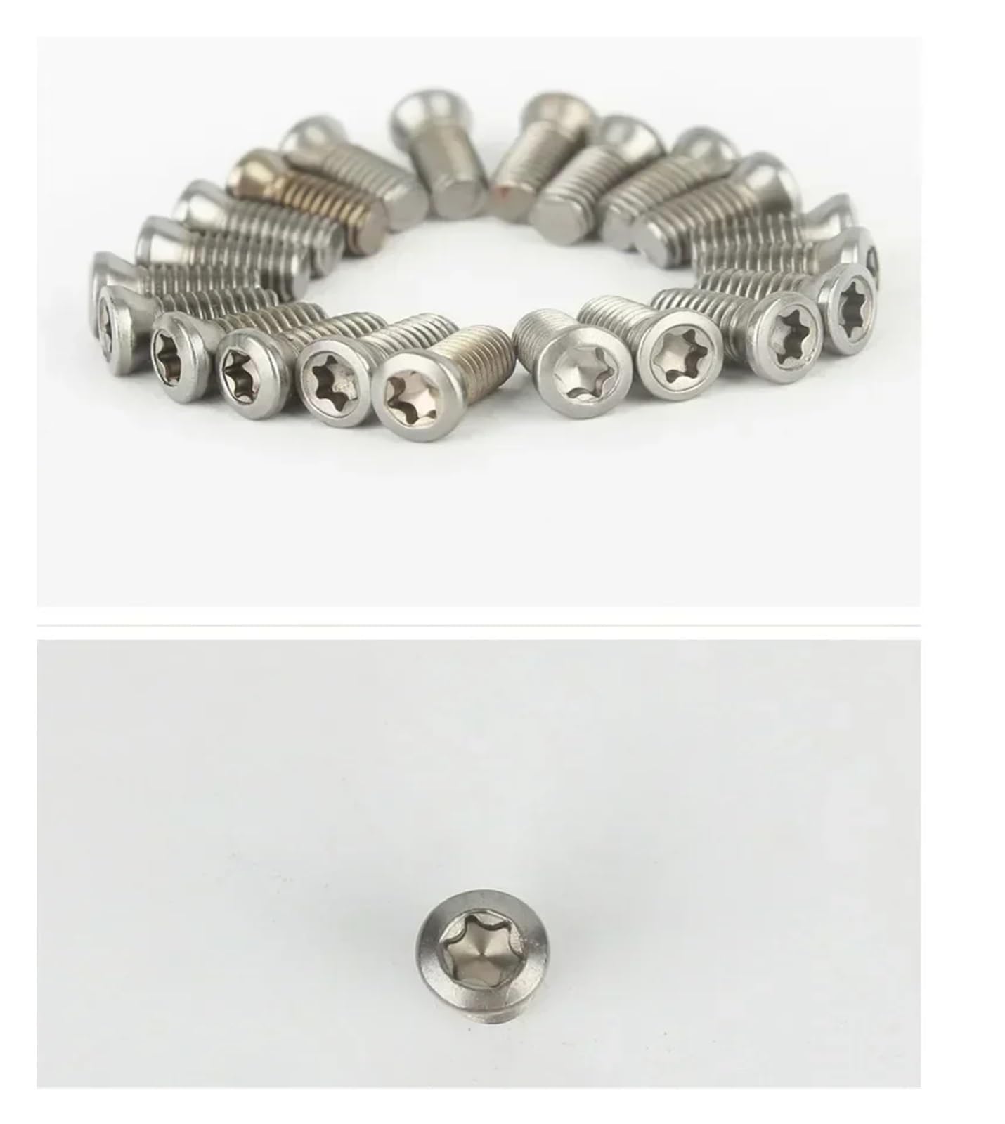Tornillo Moleteado Portaherramientas de torno, conjunto tornillo, cabezal herramienta, hoja, piezas Cnc Para uso industrial(50PCS_M2X6)