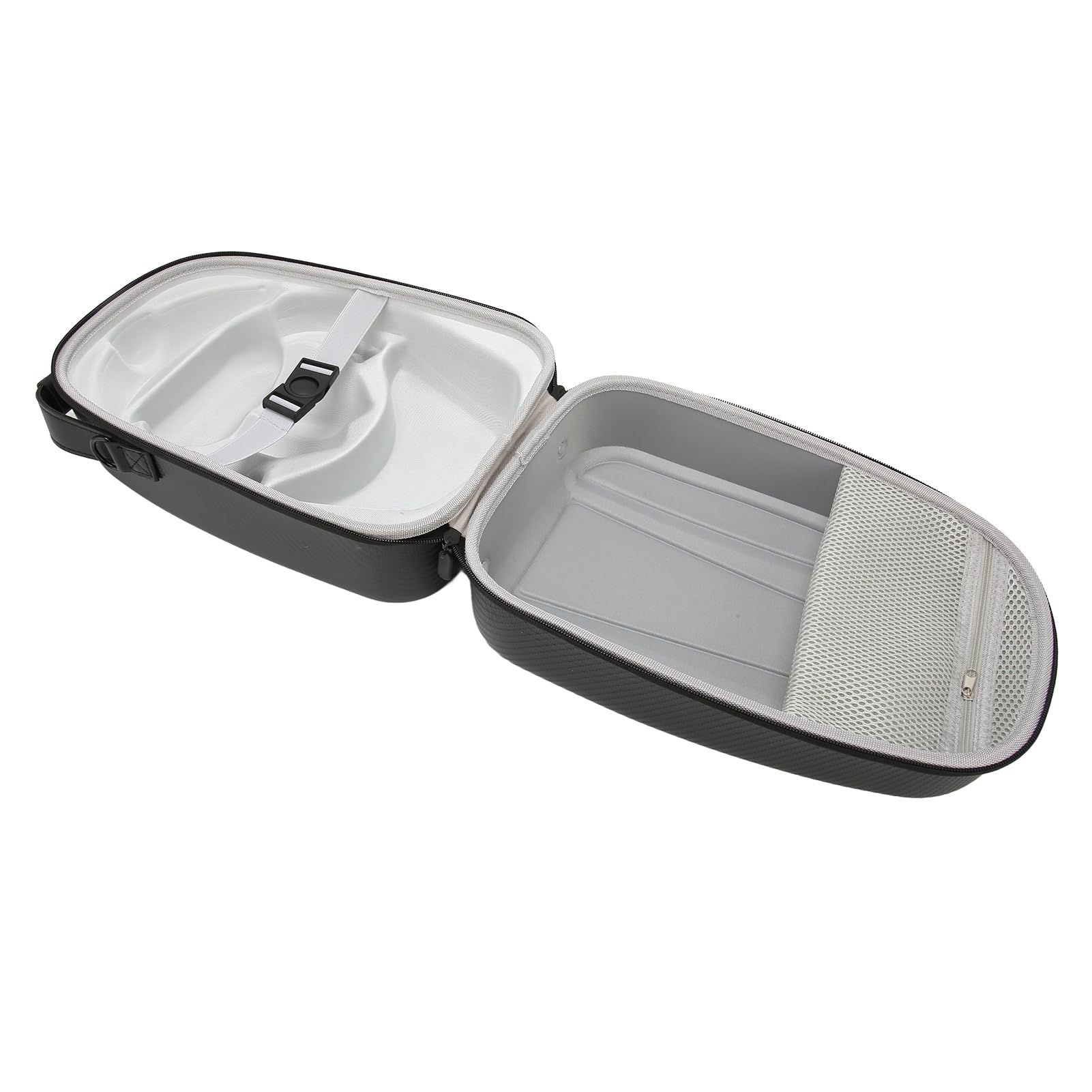 Dpofirs Étui de Transport Rigide Portable VR2 pour Console VR2, étui VR Durable de Grande capacité en EVA, Câble de Données pour Accessoires de Poignée de Console VR2 (Motif de Tapis de Paille)