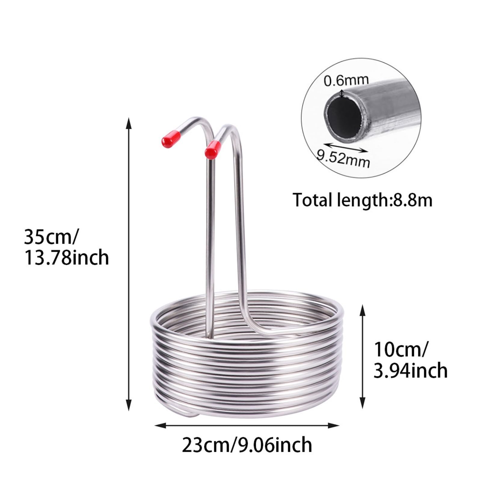 ワイン蒸留 二重管熱交換器 カウンターフロー冷却器 ステンレスビール