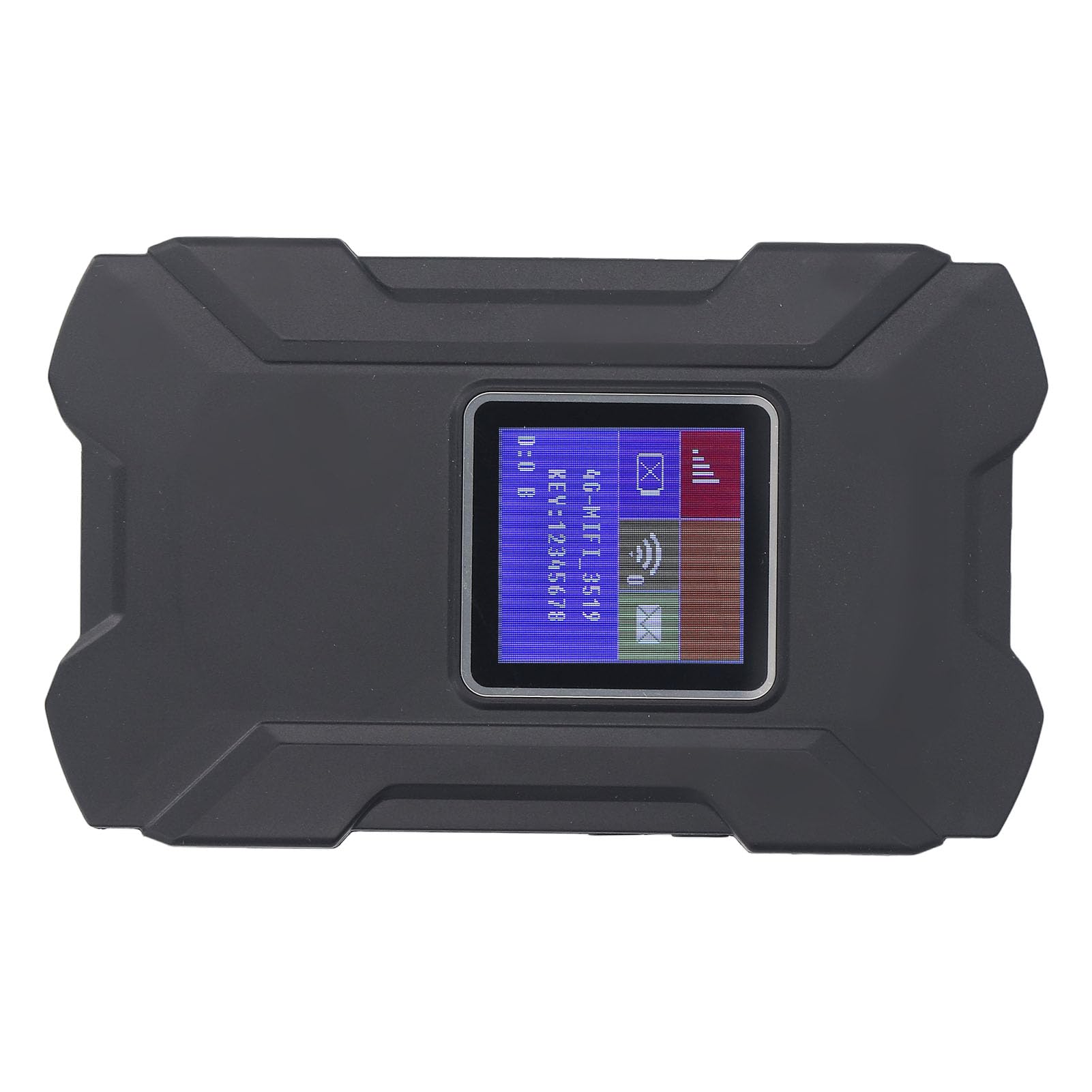 CHICIRIS Router Leggero con Hotspot Mobile 4G per un Massimo di 32 Dispositivi per Uso Esterno e Professionale Batteria da 3000 MAh (BLACK)