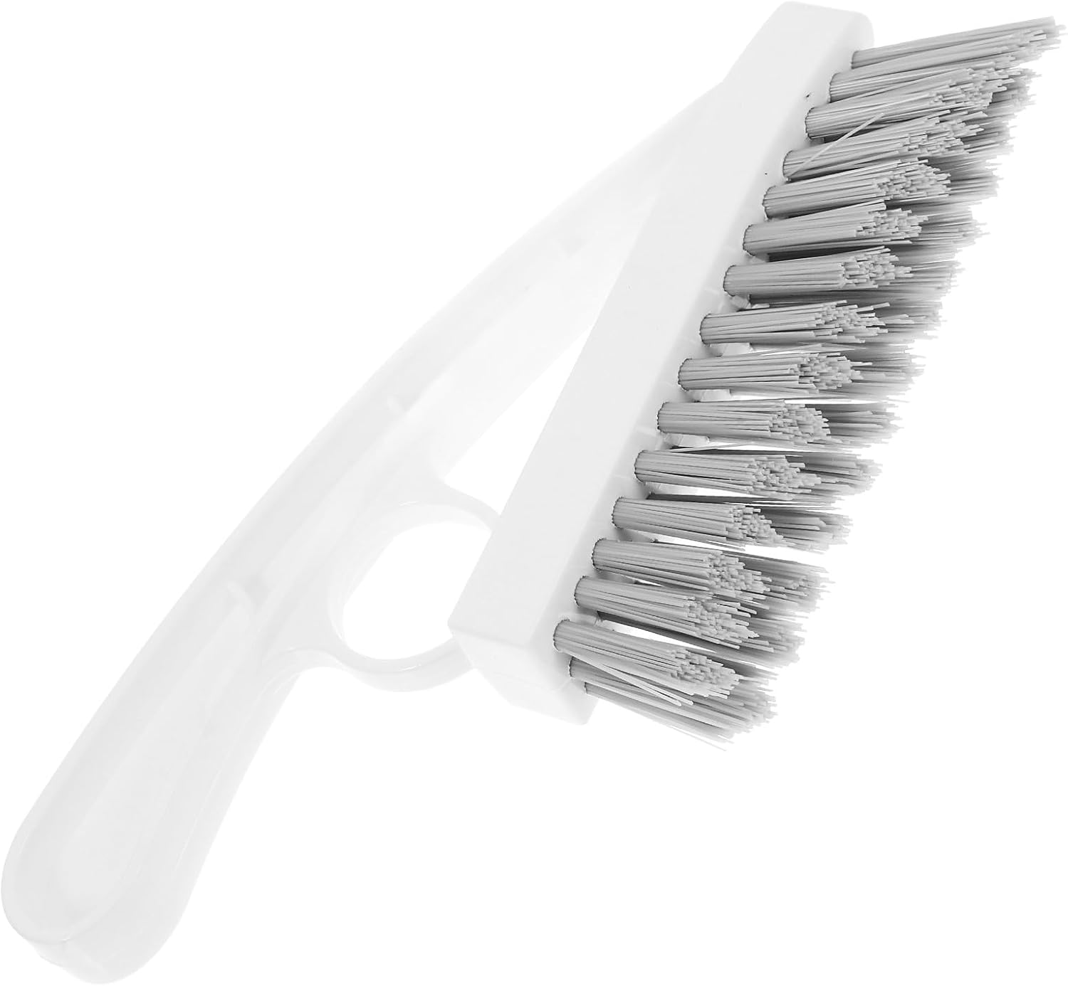 Grout Cleaner Brush with Ergonomic Handle, PP Nylon Cleaning Brush