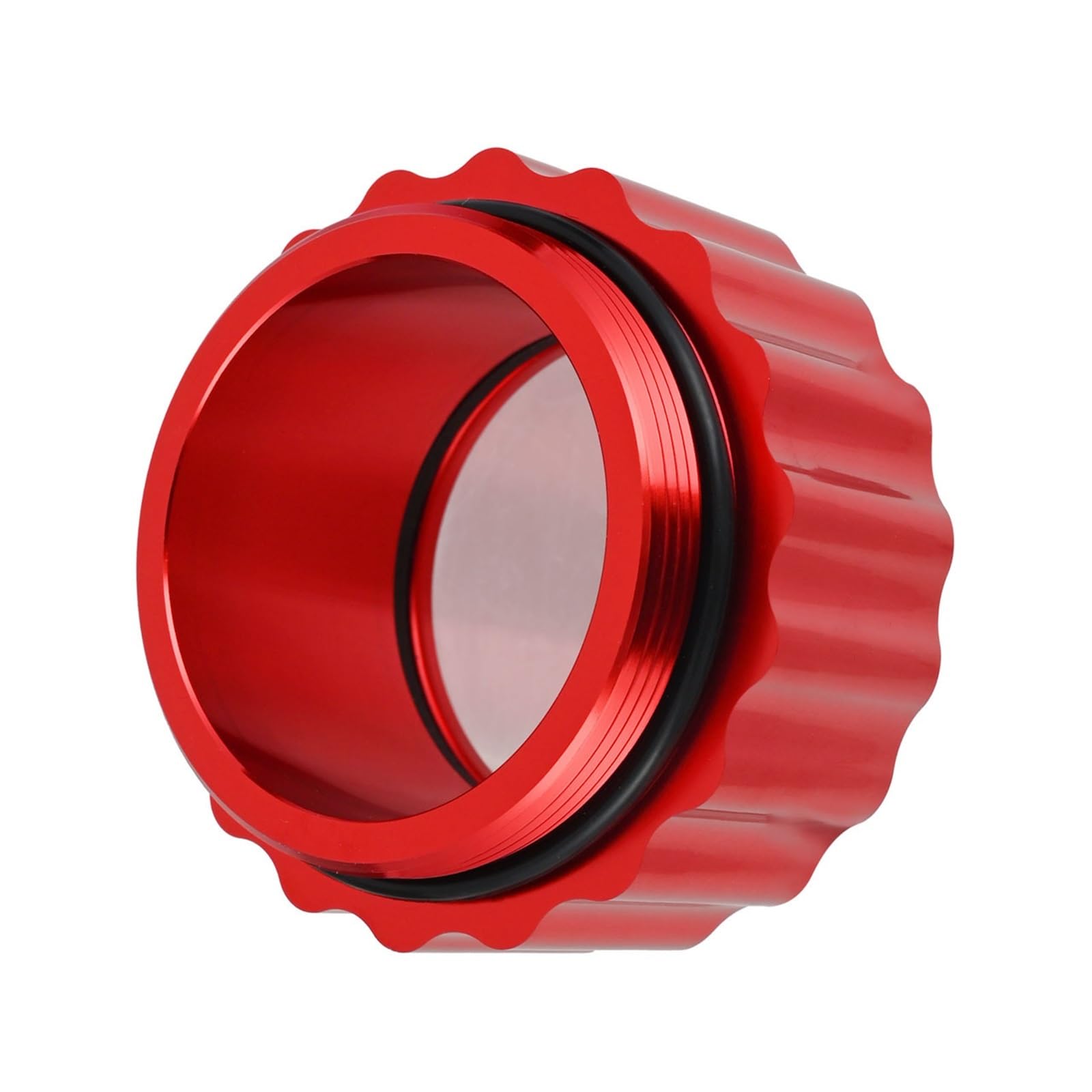 Vorderradfelge Passend für EZ-Loader 10" 5-Lug-Naben und Trommeln. Aluminium-Ölbadkappe mit Gewinde und O-Ring 250-034388 Radnabe(Black)