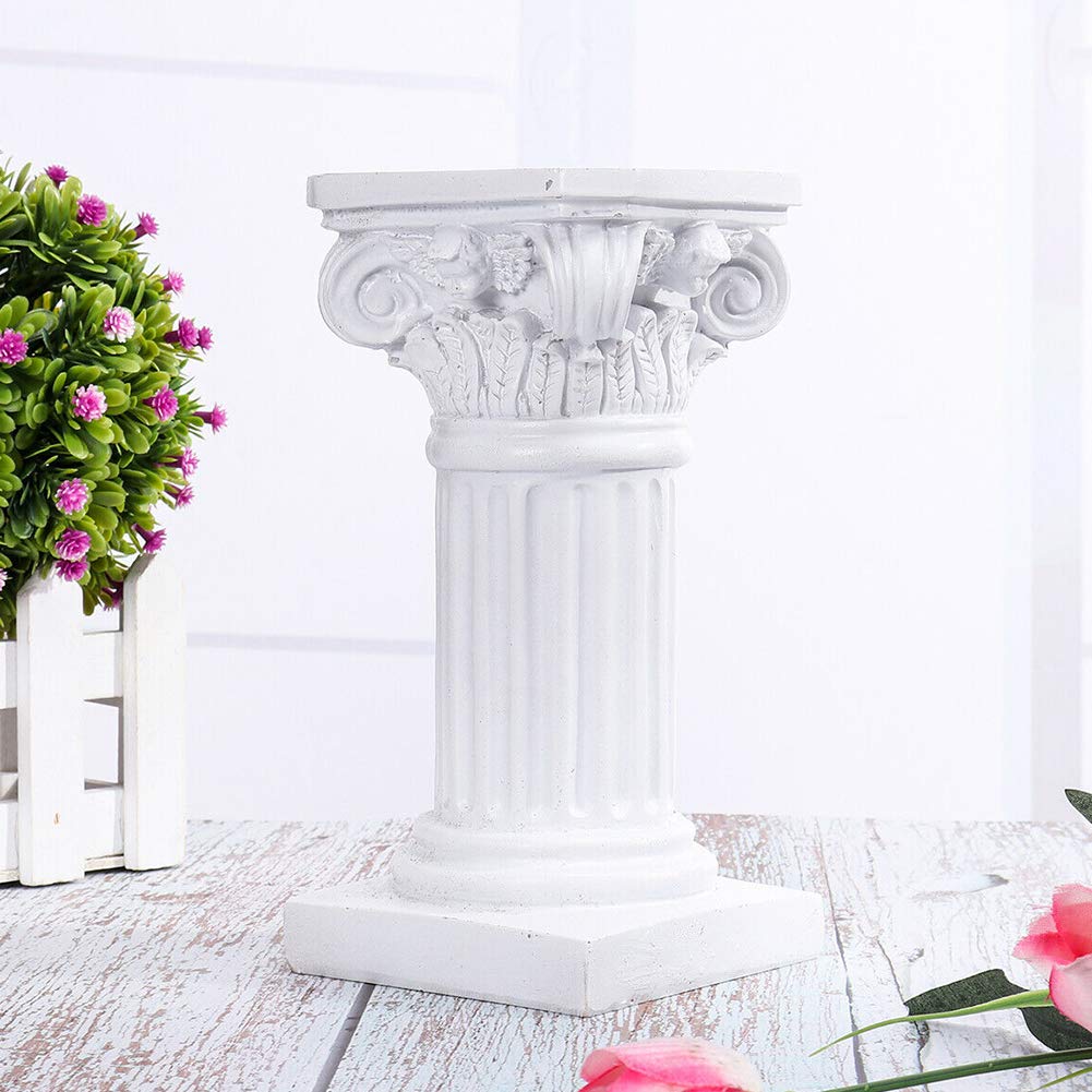 Roman Pillar Resin Statue Greek Column Statue Roman Column Plinth Roman