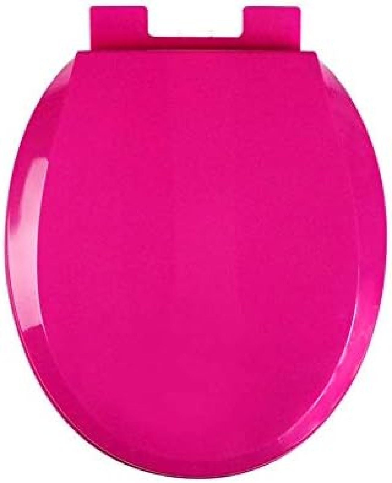 Elongated Toilet Seat,Quiet/Soft Close Toilet Seats,Double Thick Design,Easily Remove,O- Rose Red,Sensational421