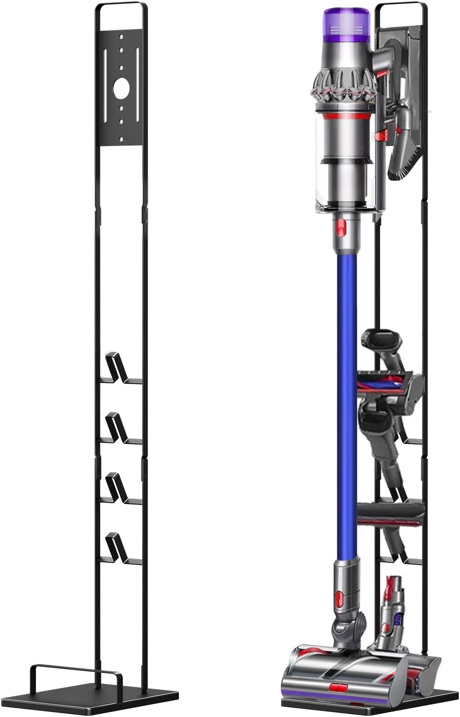 Foho Vacuum Stand for Dyson V11 V10 V8 V7 V6Stable Metal Storage Bracket Stand Holder for Dyson Handheld DC30 DC31 DC34 DC35 DC58 DC59 DC62 Cordless Vacuum Cleaners & Accessories & Attachments