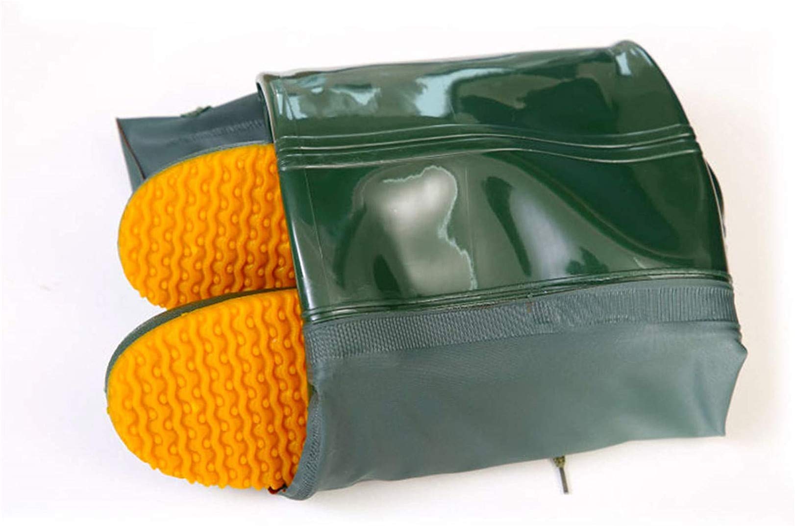 Scarpe da Pesca Outdoor da Donna da Uomo con Morbida Suola in Gomma Antiscivolo, Stivali da Caccia in PVC/Nylon Scarponi da Stivaletti Impermeabili Leggeri 35-45, Altezza 65 Cm