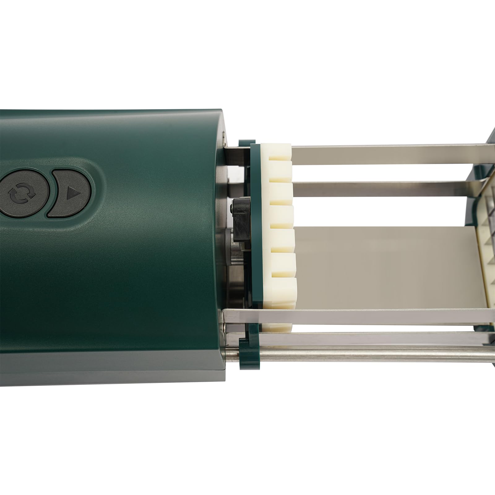 Cortador eléctrico de patatas fritas con 2 tamaños de cuchilla, cortador eléctrico multifuncional de verduras para patatas, zanahorias, manzanas