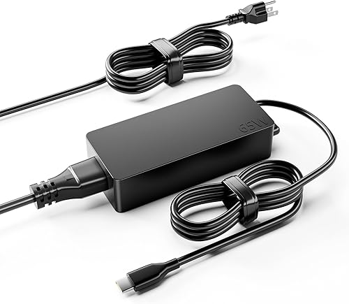 Cargador de repuesto para portátil Lenovo de 65 W USB C compatible con Thinkpad T14 T14s T15 L13 L15 L14 X13 E14 E15 Gen L13 L14 Chromebook 2ª
