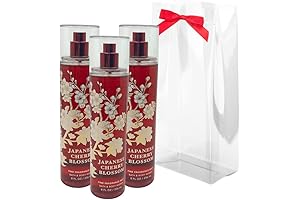 Bath & Body Works Japanese Cherry Blossom Fine Fragrance Mist Gift Set (3-Pack)