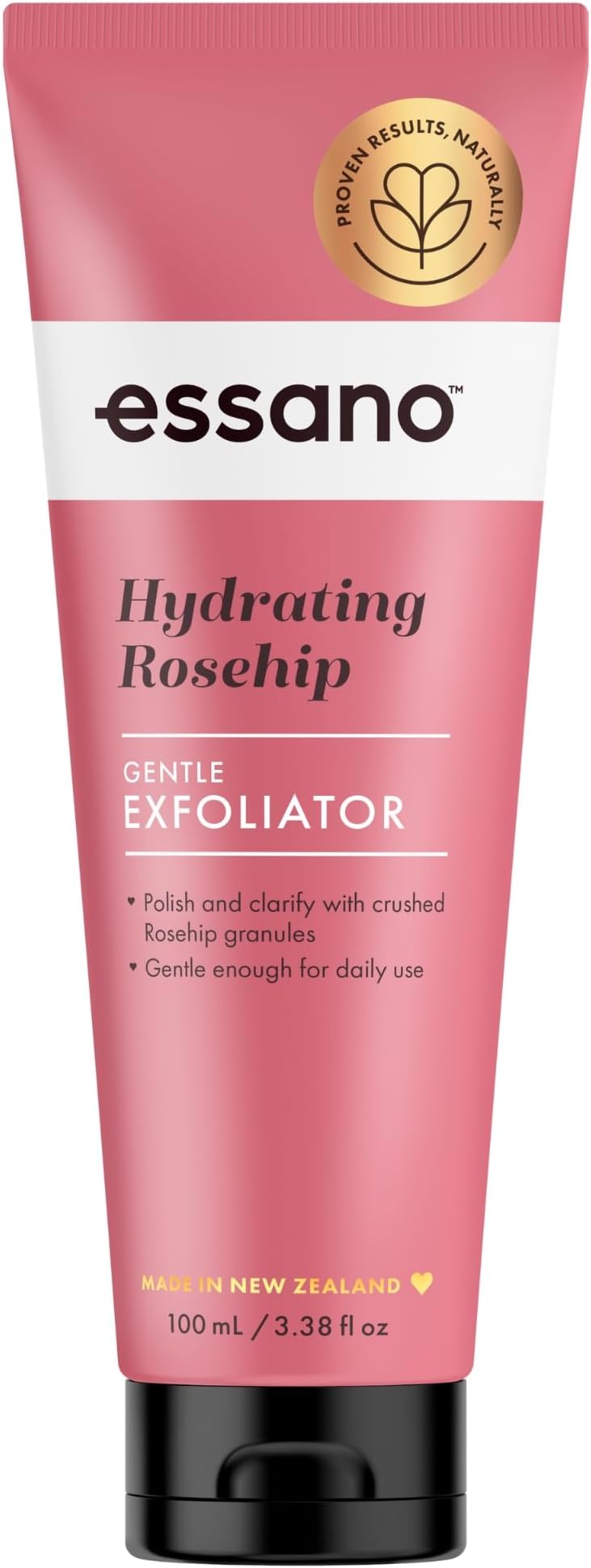 Essano Certified Organic Gentle Facial Exfoliator, 100ml (3.3oz)