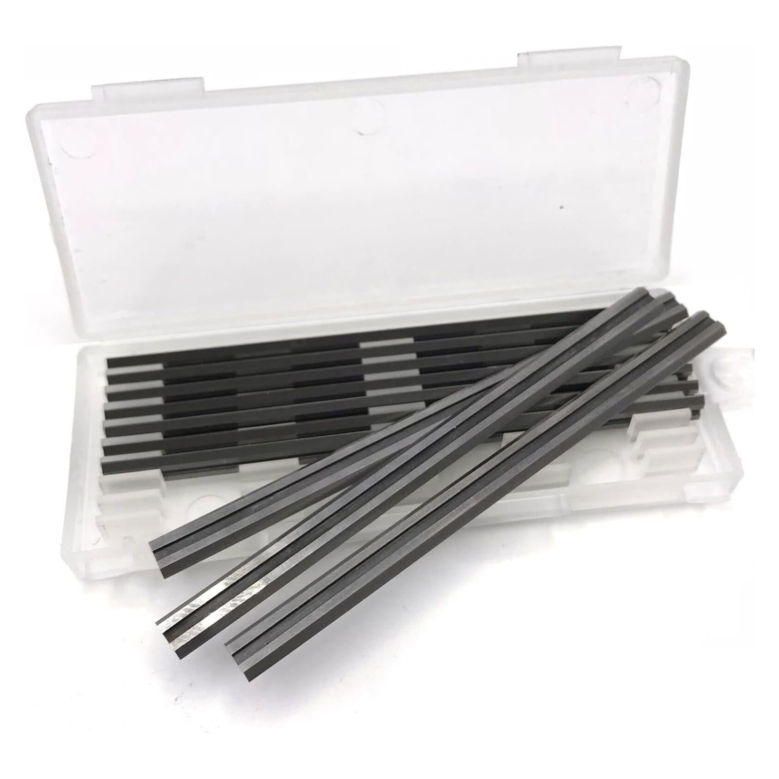 10Pcs 82mm TCT Electric Planer Blades, Reversible for Makita Bosch Hitachi