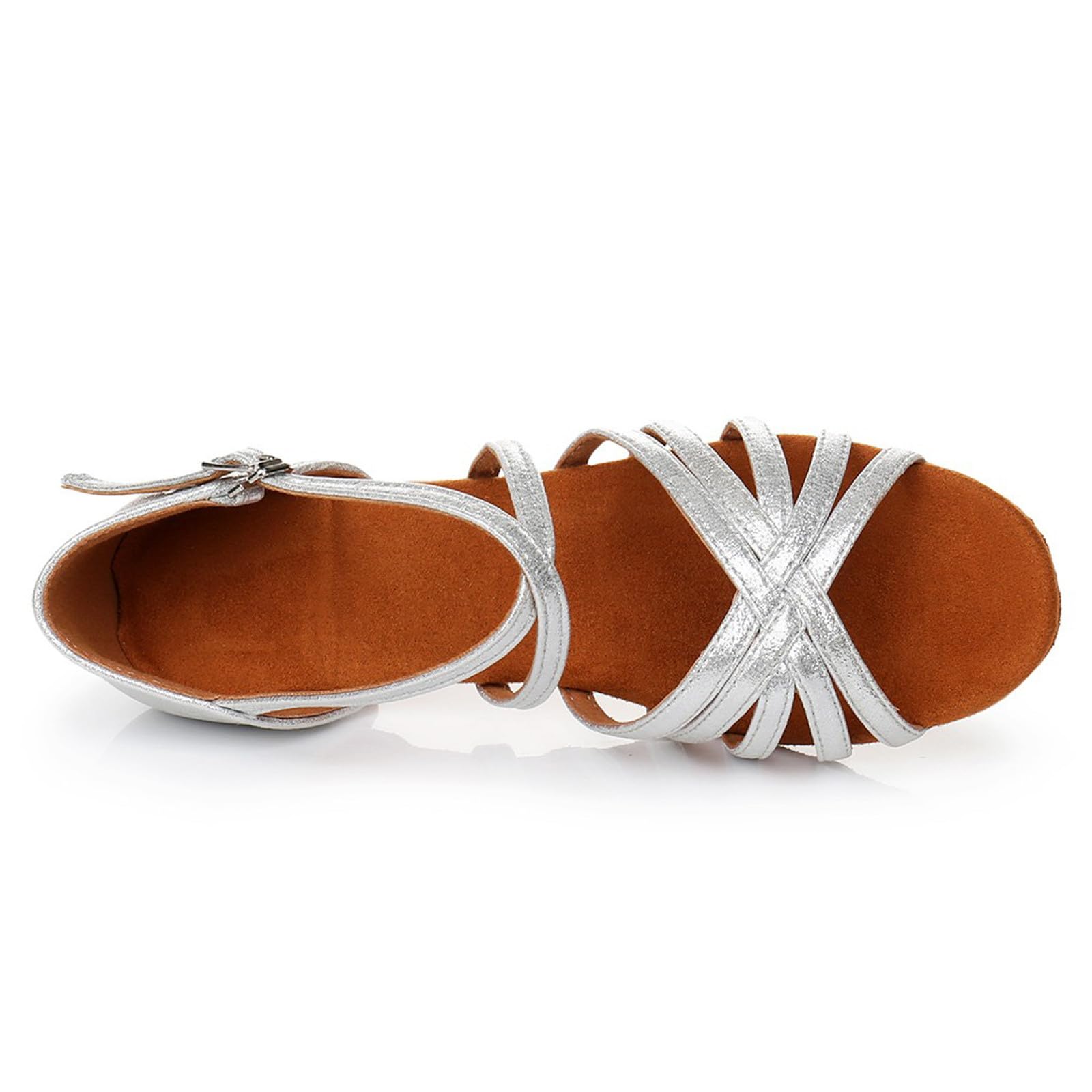 Scarpe da Ballo Latino Americano Bambina&Donna Scarpe da Ballo Salsa Bambina con Tacco Basso
