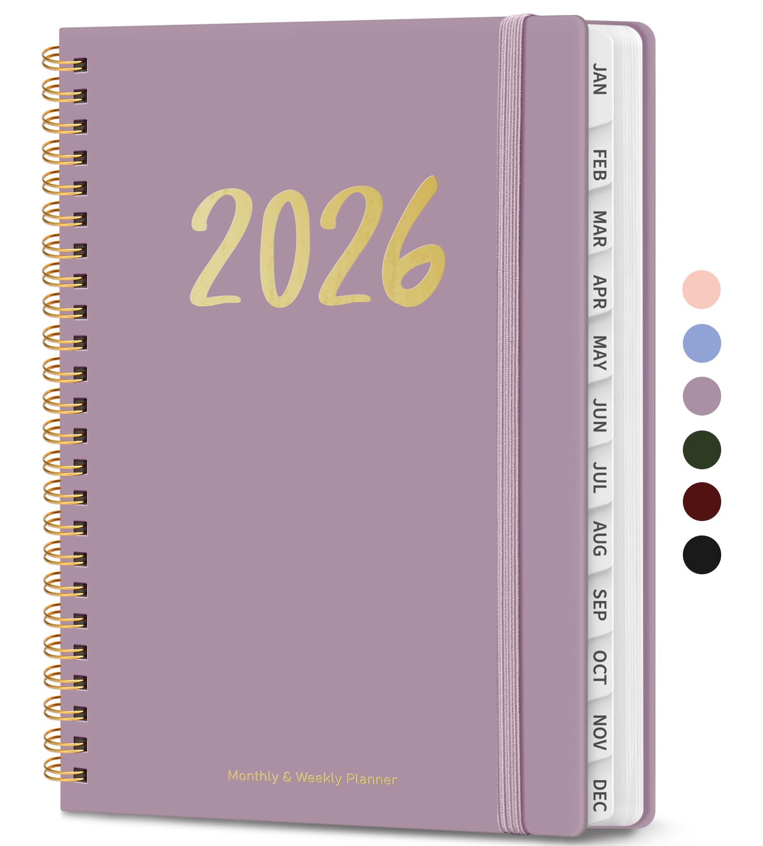 2026 Planner - Weekly and Monthly Planner, January 2026 to D