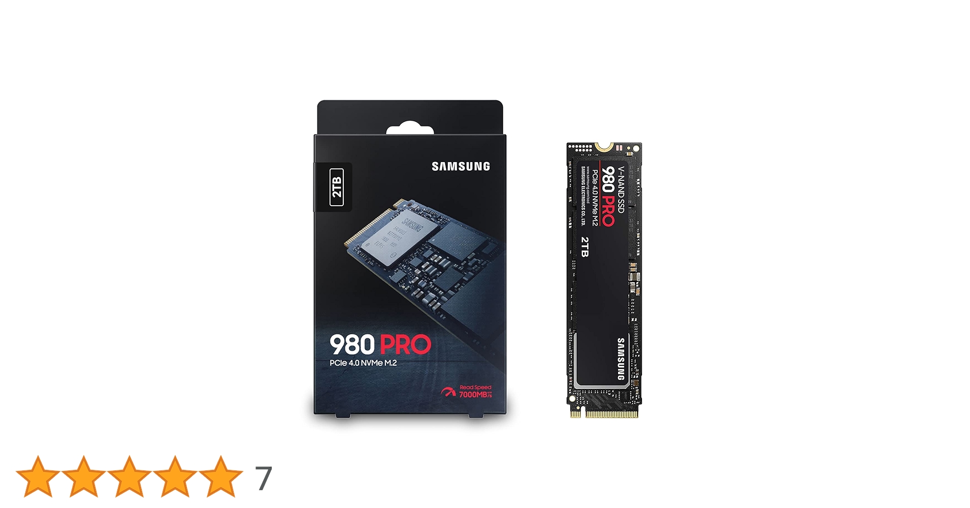 内蔵型SSD SAMSUNG 980 PRO 2Tb PCIe4.0 Nvme M.2 Amazon | SAMSUNG 980 PRO 2TB (1TB x 2) PCIe SSD - 7,000 MB/s