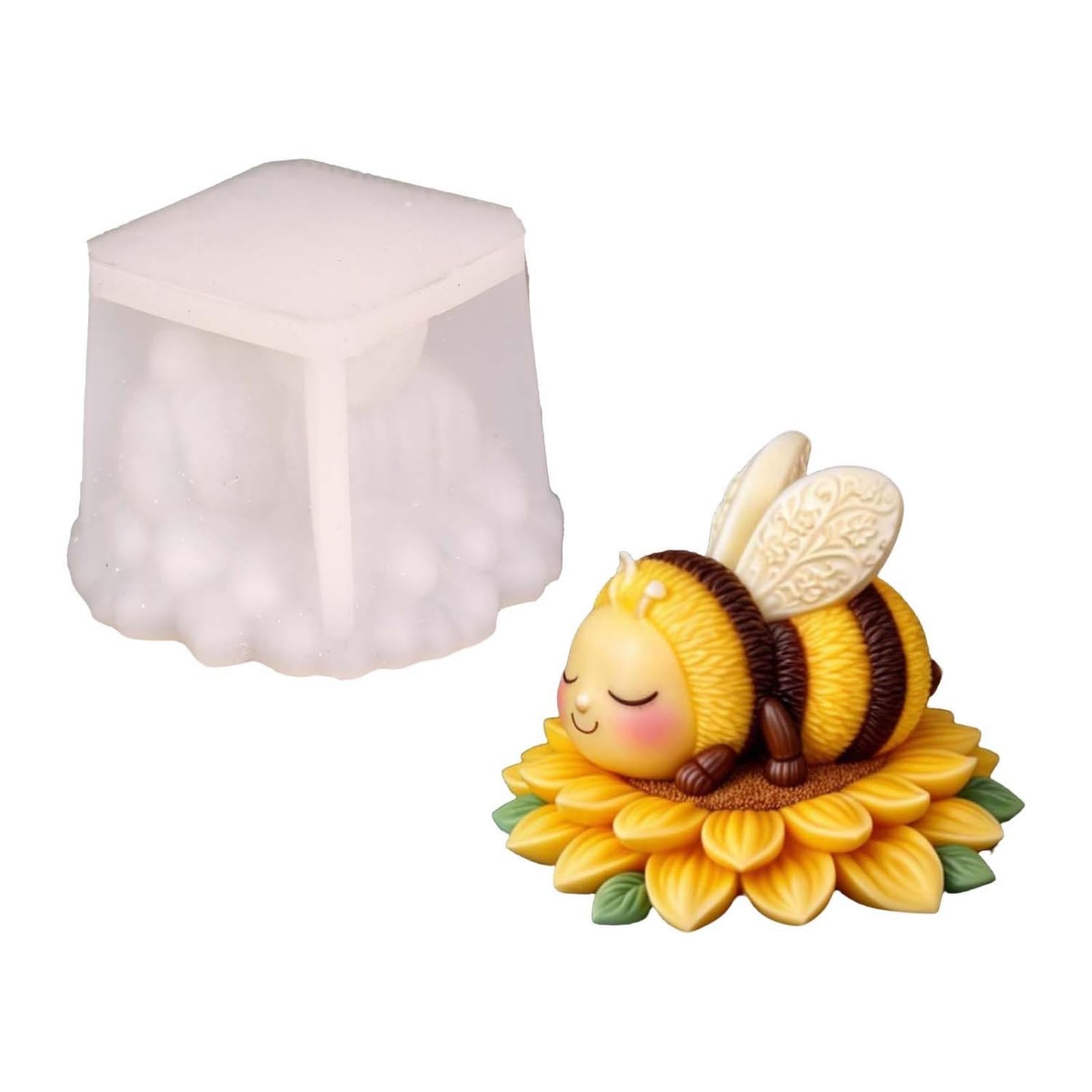 Fazvncv Innovative Visible Winged Creature Silicone Form Appropriate for Soaps and Dessert Arts Decorative Mold