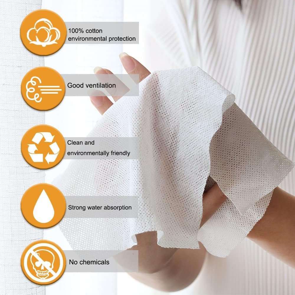 120pcs Compressed Towels Disposable Tissue Mini Portable Compressed Coin Wipes for Travel/Beauty/Salon/Outdoor Sports - Image 2