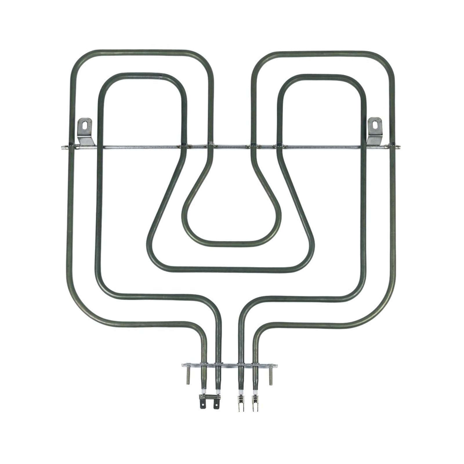 LUTH Premium Profi Parts Résistance Four Grill Supérieure Compatible avec AEG Electrolux Privileg Zanussi 3570411037 Élément Chauffant Four 800W + 1650W Pièce Détachée Four Cuisinière
