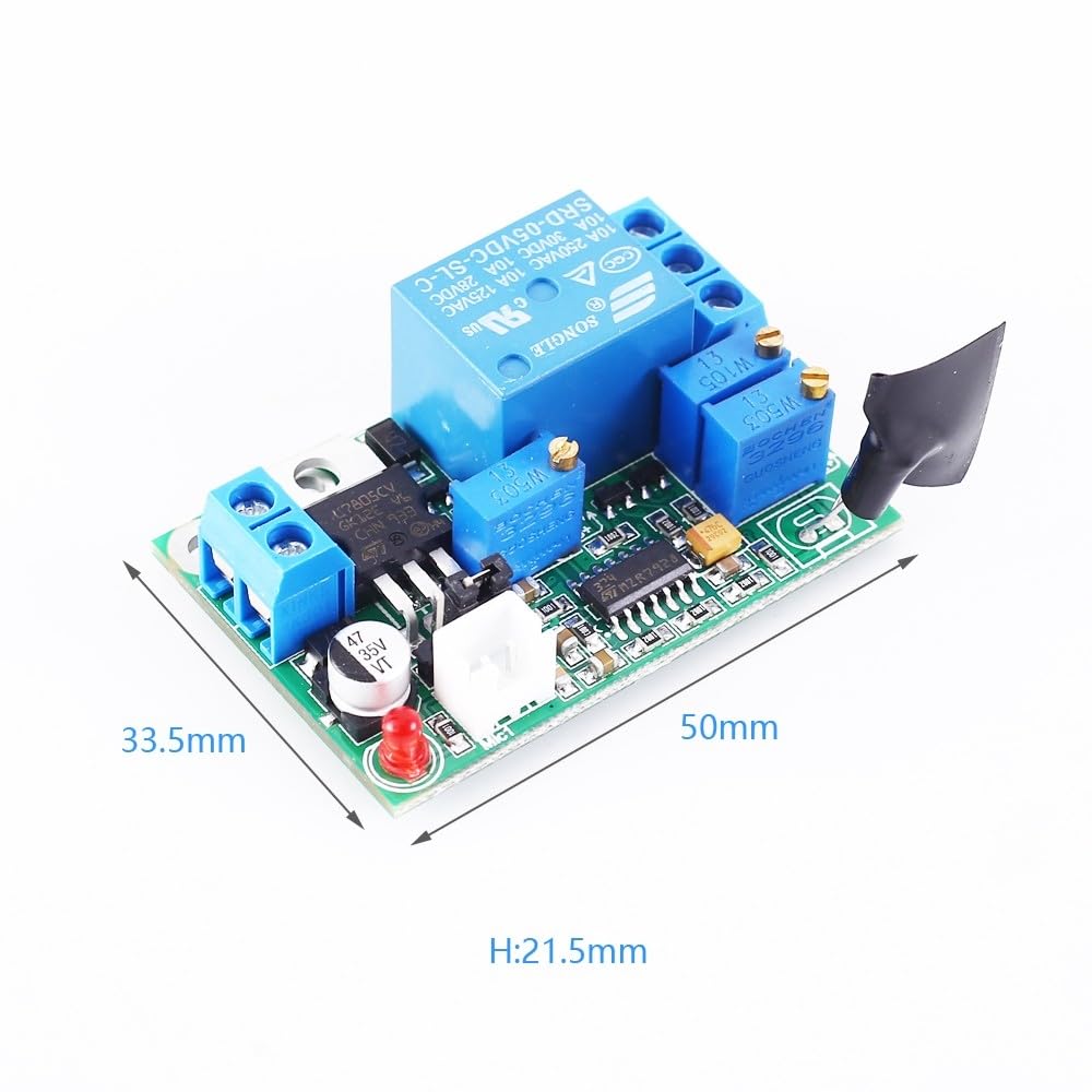 Modulo Sensore Audio,12V / 24V Scheda di Ricevitore Audio,Modulo Rilevamento Sensibilità Sonora Microfono