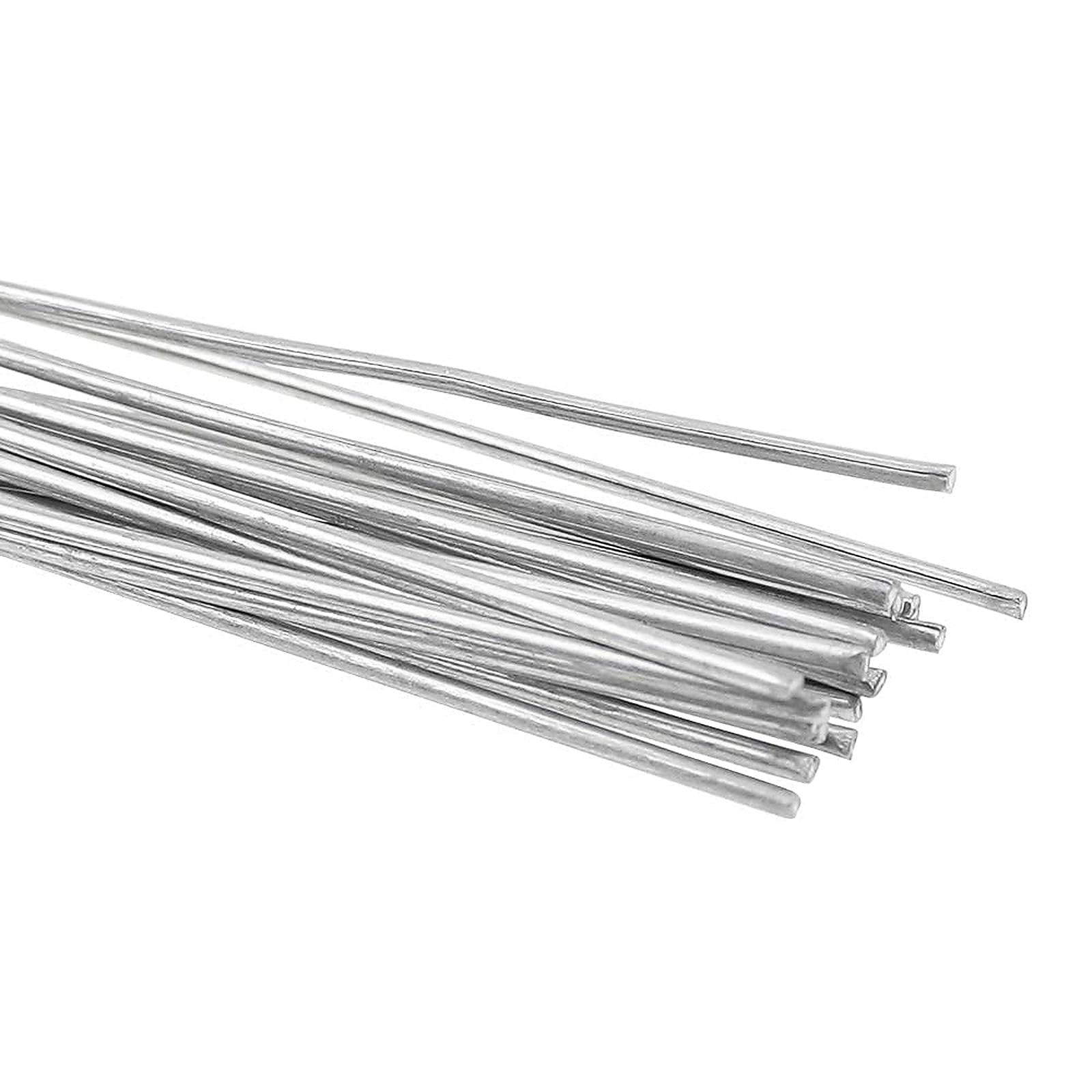 YPLonon Aluminium Welding Rods Silver Solder Rods Low Temperature Universal Brazing Rods 1.5 x 330mm Flux-Cored Soldering Sticks for Metal Mild Steel TIG Arc Welding - No Need Solder Powder 30PCS