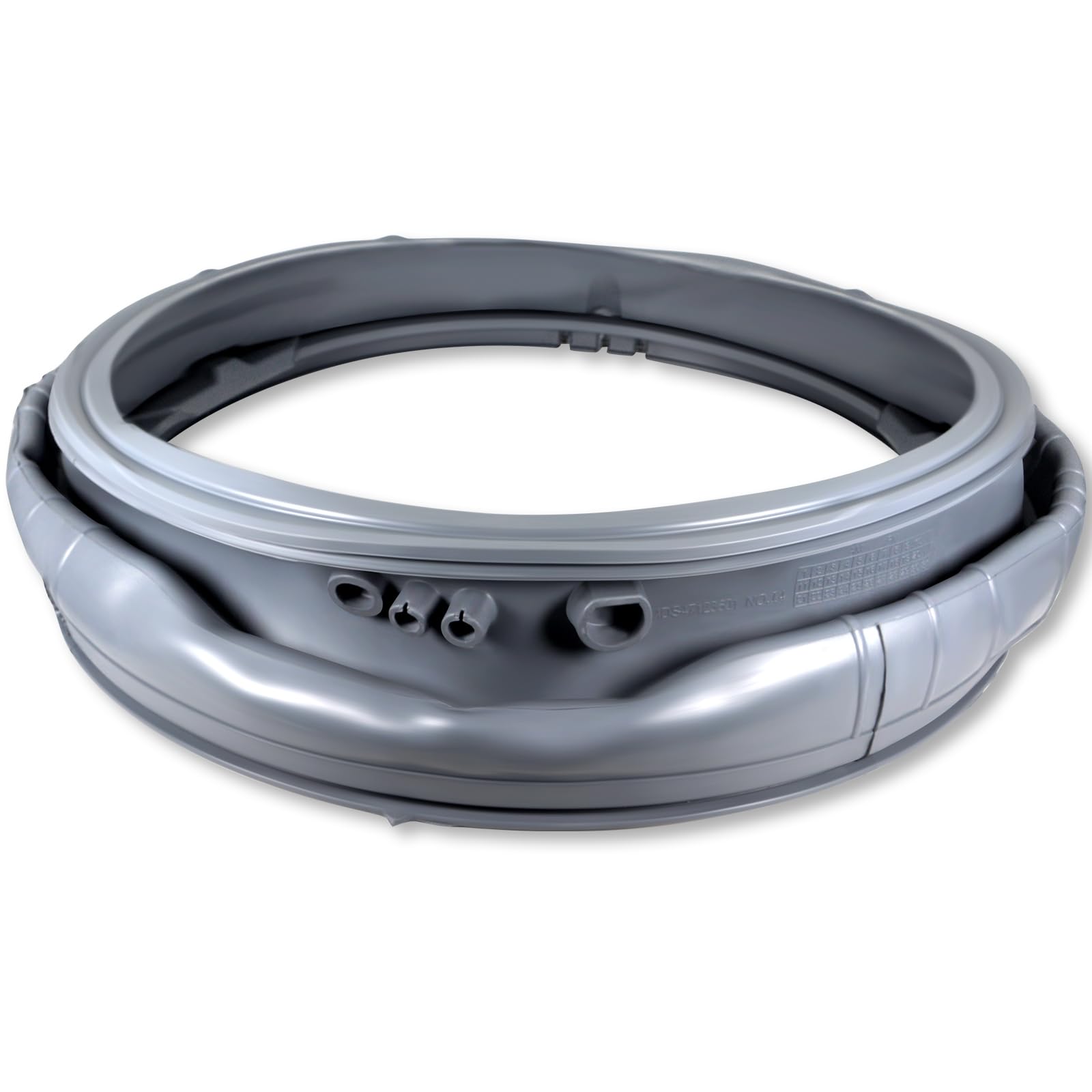 Upgraded MDS47123619 Washer Door Gasket, Compatible with LG Front Load Washer WM3500CW/00, WM3270CW, WM3270CW/00, etc,Washer Door Seal Replaces AP6236842, AGF75223080, 4511798, PS12081606, EAP12081606