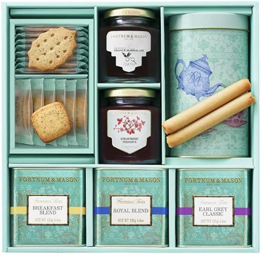 Amazon フォートナム アンド メイソン FORTNUM AND MASON 紅茶 ティー ティーバッグ 焼菓子 紅茶 ギフト