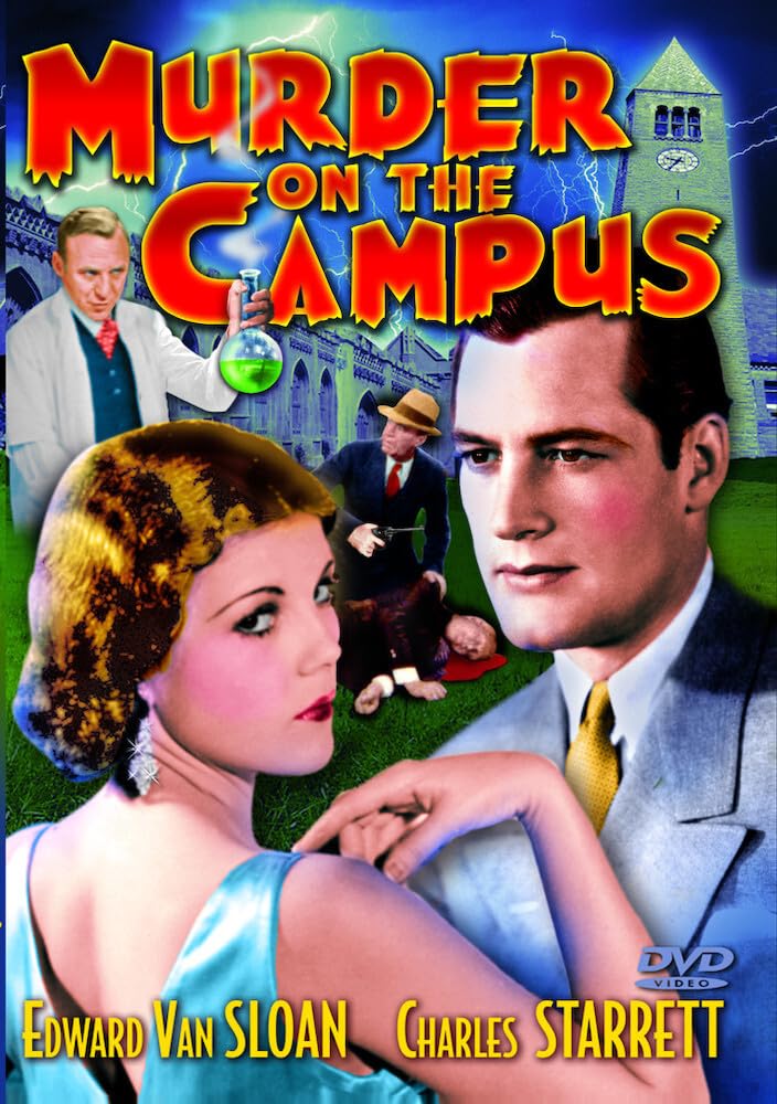 Murder on the Campus DVD película de intriga Región 1 formato NTSC edición importada de Alemania