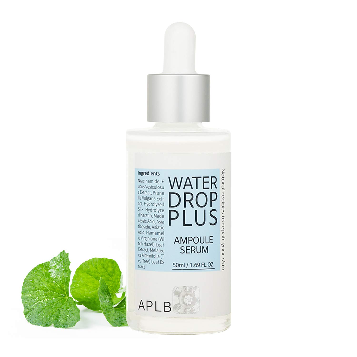 APLBWater Drop Plus Ampoule Serum 50ml / Korean Skin Care, Ultra-Rich Moisturizing, Improve Elasticity for firm skin, Paraben Free, Lessen the look of wrinkles and fine lines