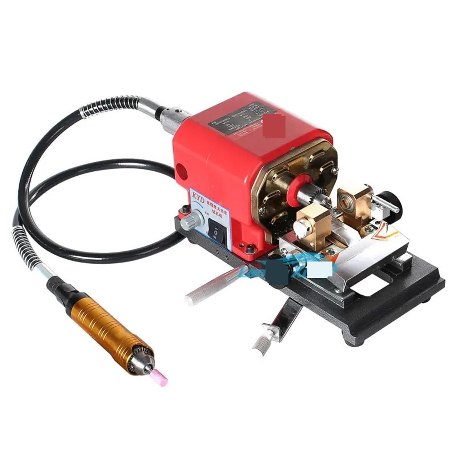 680W Pearl Drilling Machine Electromechanical Jade Amber Walnut Shell Stone Beeswax Round Bead Punching Tools